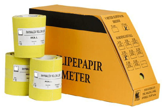 Hovedbilde Rhynalox 93mmx5m YellowLine ...