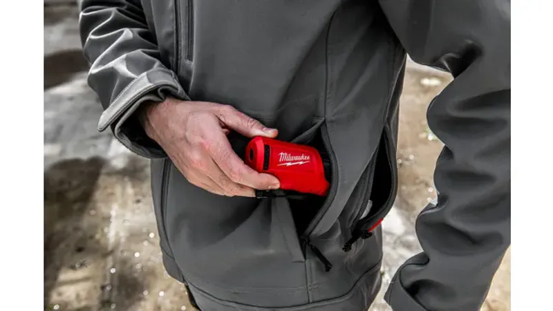 Hovedbilde Milwaukee Varmejakke M12 HJGREY-0